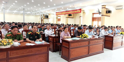 Thành ủy Châu Đốc triển khai công tác kiểm điểm, đánh giá, xếp loại tập thể, cá nhân