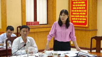 Thẩm tra các văn bản chuẩn bị kỳ họp cuối năm của HĐND huyện Tri Tôn