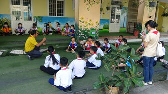 Trang bị kỹ năng công tác Đội cho học sinh huyện Tri Tôn