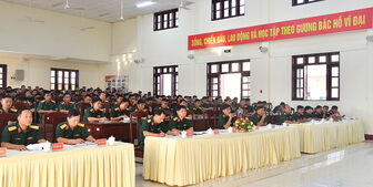 Trung đoàn 892 huấn luyện chuyển loại hạ sĩ quan, binh sĩ chuẩn bị xuất ngũ