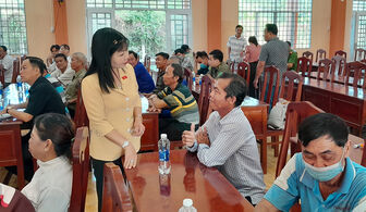 Đoàn Đại biểu Quốc hội tỉnh An Giang tiếp xúc cử tri các địa phương