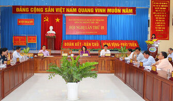 Hội nghị Ban Chấp hành Đảng bộ huyện Thoại Sơn lần thứ 15 (nhiệm kỳ 2020 – 2025)