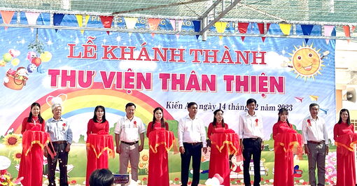 Trường Tiểu học “B” Kiến An khánh thành “Thư viện thân thiện”