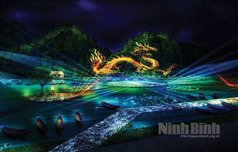 Festival Ninh Bình-Tràng An lần thứ II năm 2023: Lần đầu tiên dựng sân khấu thực cảnh trên sông nước Tràng An