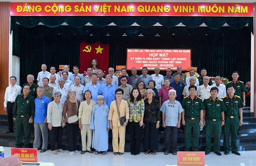 An Giang họp mặt kỷ niệm 78 năm Ngày thành lập ngành tình báo quốc phòng