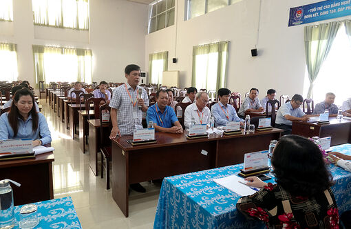 Trường Cao đẳng Nghề An Giang tiếp đoàn đánh giá ngoài đối với 2 chương trình đào tạo
