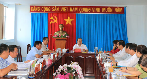 Đoàn Đại biểu Quốc hội tỉnh An Giang triển khai giám sát chuyên đề về phục hồi, phát triển kinh tế