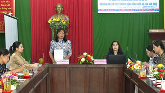 Hội Liên hiệp Phụ nữ tỉnh An Giang làm việc về thực hiện Đề án 938 tại huyện An Phú