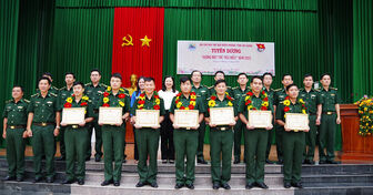 Tuyên dương gương mặt trẻ tiêu biểu trong Bộ đội Biên phòng tỉnh An Giang