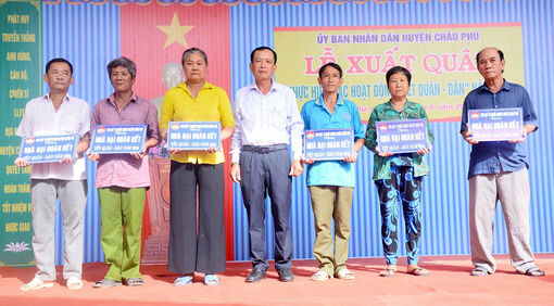 Huyện Châu Phú hướng đến đại hội mặt trận