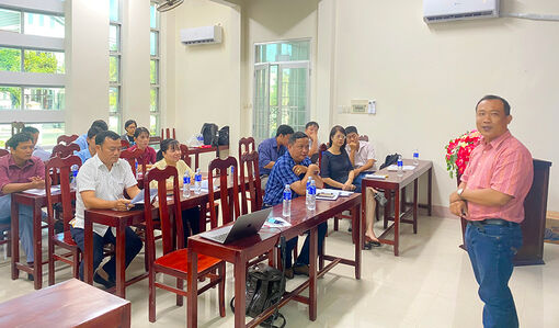 Triển khai sinh kế dựa vào tự nhiên Khu bảo vệ cảnh quan rừng tràm Trà Sư