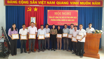 Hội Nông dân huyện Phú Tân thực hiện đạt và vượt 14/14 chỉ tiêu năm 2023