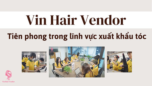Vin Hair Vendor - Tiên phong trong lĩnh vực xuất khẩu tóc Việt Nam
