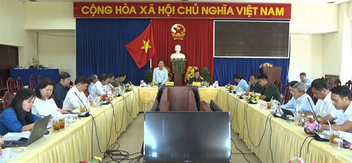 UBND TP. Châu Đốc họp rà soát các hoạt động Tết quân - dân 2024