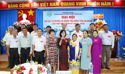 Bà Võ Thị Liên đắc cử Chủ tịch Hội Bảo vệ quyền lợi người tiêu dùng An Giang nhiệm kỳ 2023-2028