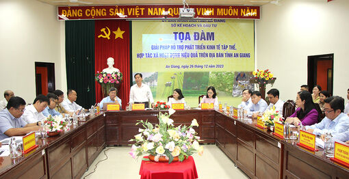 Tọa đàm giải pháp hỗ trợ phát triển kinh tế tập thể, hợp tác xã hoạt động hiệu quả