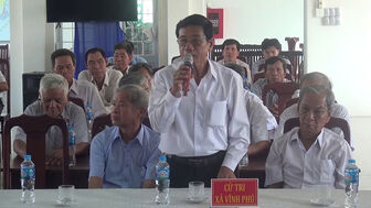Đại biểu HĐND 3 cấp tiếp xúc cử tri Thoại Sơn sau kỳ họp cuối năm 2023