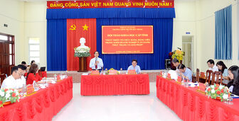 Hội thảo khoa học “Phát triển tổ chức Đảng, đảng viên trong Khối Doanh nghiệp ở An Giang”