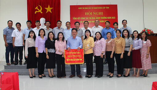 Khối Thi đua các cơ quan Đảng tỉnh An Giang tổng kết công tác thi đua, khen thưởng năm 2023