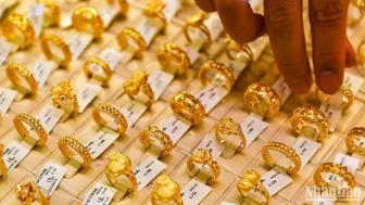 Năm 2023, bình quân giá vàng trong nước tăng 4,16%