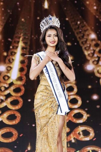 Nhan sắc người đẹp Ninh Bình đăng quang Hoa hậu Hoàn vũ 2023