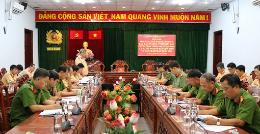 Công an An Giang triển khai cao điểm đảm bảo trật tự an toàn giao thông, trật tự xã hội