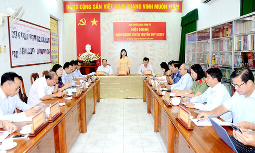 Hội nghị định hướng tuyên truyền quý I/2024