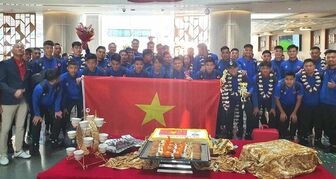 Đội tuyển Việt Nam có mặt tại Qatar
