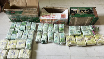 Triệt phá đường dây vận chuyển 300 kg ma túy từ Lào sang Việt Nam