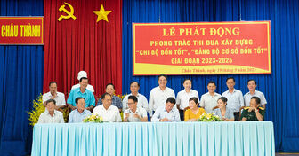 Xây dựng Đảng ở huyện Châu Thành