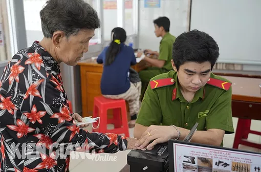 Công an tỉnh Kiên Giang nỗ lực chuyển đổi số