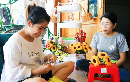 Hoa kẽm nhung của Kim Anh