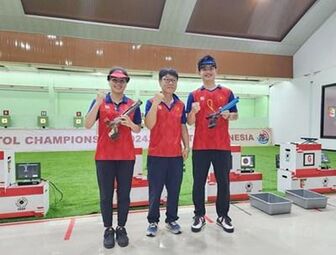 Đội tuyển bắn súng Việt Nam giành huy chương vàng châu Á