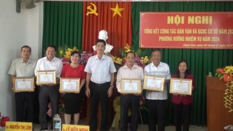 Tổng kết công tác dân vận và quy chế dân chủ cơ sở năm 2023 ở Thoại Sơn