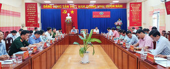Huyện ủy Thoại Sơn triển khai công tác nội chính; phòng, chống tham nhũng, tiêu cực và cải cách tư pháp năm 2024