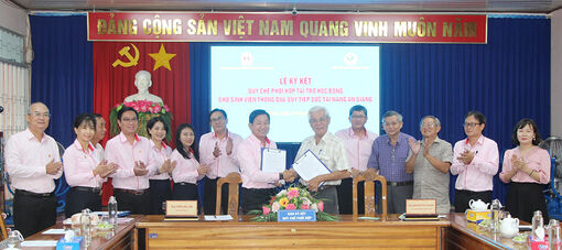 Mức tài trợ Học bổng Xổ số kiến thiết An Giang cho các sinh viên thông qua Quỹ Tiếp sức tài năng An Giang trị giá 1 tỷ đồng