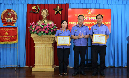 Viện Kiểm sát Nhân dân TP. Châu Đốc thực hiện đạt và vượt nhiều chỉ tiêu năm 2023