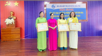 Hội Liên hiệp Phụ nữ huyện Châu Phú thực hiện tốt nhiệm vụ năm 2023