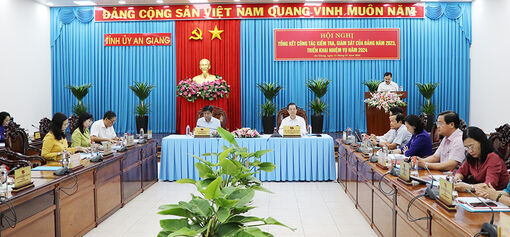 An Giang thực hiện toàn diện các nhiệm vụ kiểm tra, giám sát và kỷ luật của Đảng