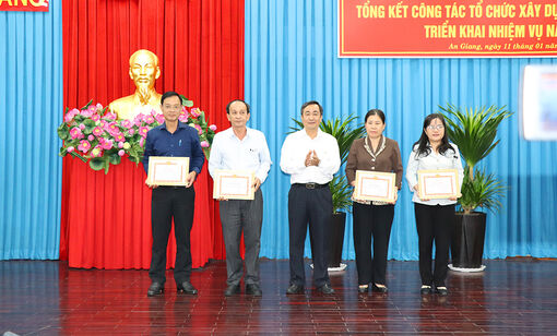 An Giang tổng kết công tác tổ chức xây dựng Đảng năm 2023, triển khai nhiệm vụ năm 2024