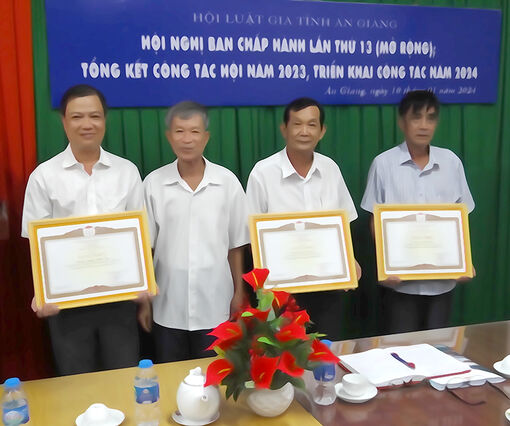 Hội Luật gia tỉnh An Giang triển khai công tác năm 2024