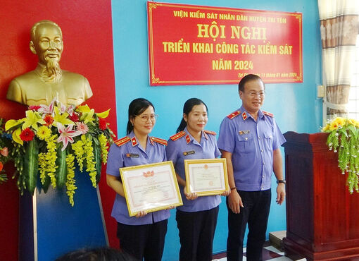Tri Tôn triển khai công tác kiểm sát năm 2024