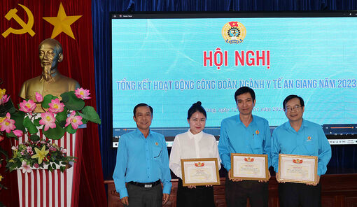 Công đoàn ngành Y tế An Giang thực hiện đạt và vượt nhiều chỉ tiêu năm 2023