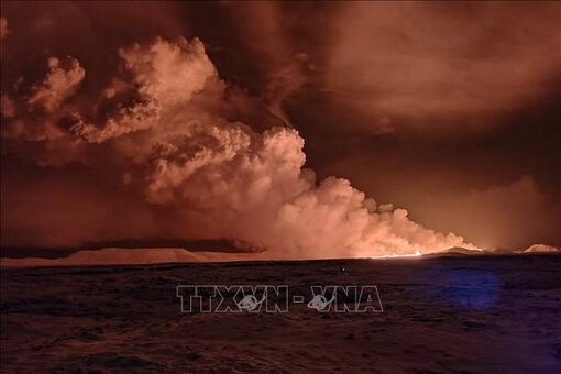 Vụ núi lửa phun trào tại Iceland: Dung nham thiêu rụi một số ngôi nhà