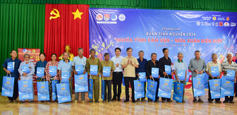 Tổ chức Chương trình “Nghĩa tình Dân vận – Mùa Xuân biên giới” tại huyện An Phú