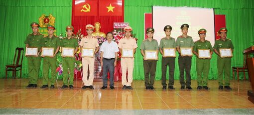 Công an Thoại Sơn triển khai nhiệm vụ công tác năm 2024