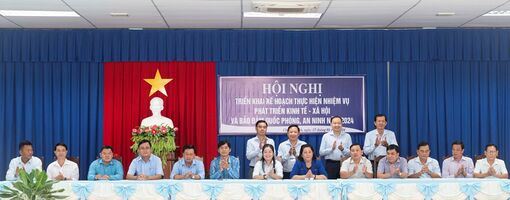 UBND huyện Châu Thành triển khai kế hoạch phát triển kinh tế - xã hội năm 2024