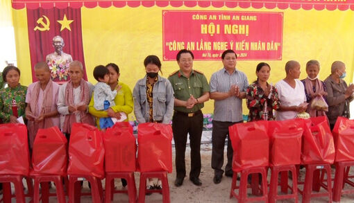 Công an tỉnh An Giang lắng nghe ý kiến Nhân dân