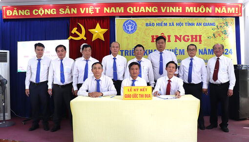Bảo hiểm xã hội An Giang thực hiện đạt và vượt hệ thống chỉ tiêu được giao