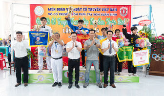 Câu lạc bộ Phước Gia hạng nhất Giải Võ cổ truyền tranh Cup Tây Sơn Xuân Bình lần thứ III/ 2024